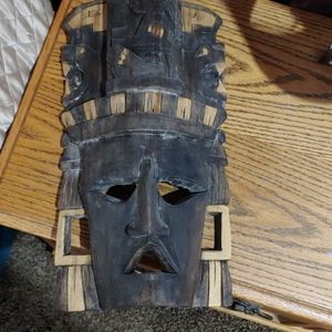 Ancient Mayan Ceremonial Mask